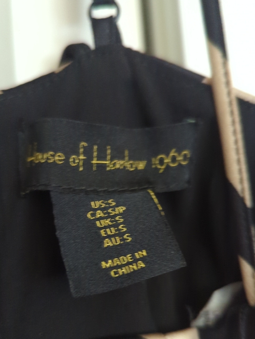 House Of Harlow 1960 Satin Geometric Print Two-Piece Pant Set Size Small - Picture 12 of 12